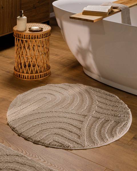 Badteppich Fiete Beige - Sandbraun