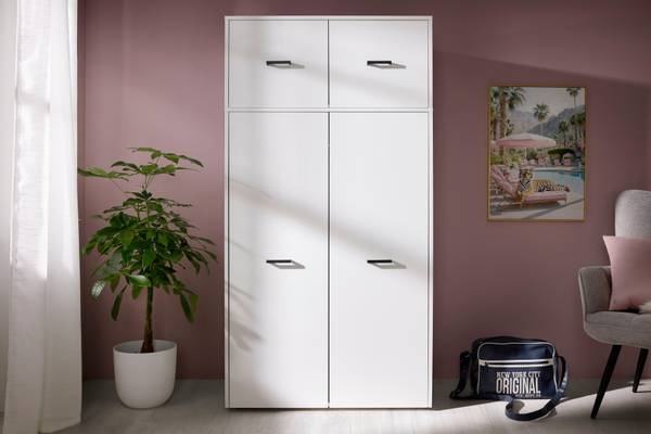 Kleiderschrank KIVO Breite: 90 cm
