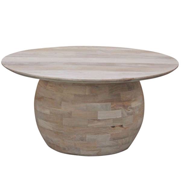Couchtisch Hajar Braun - Massivholz - 89 x 43 x 89 cm