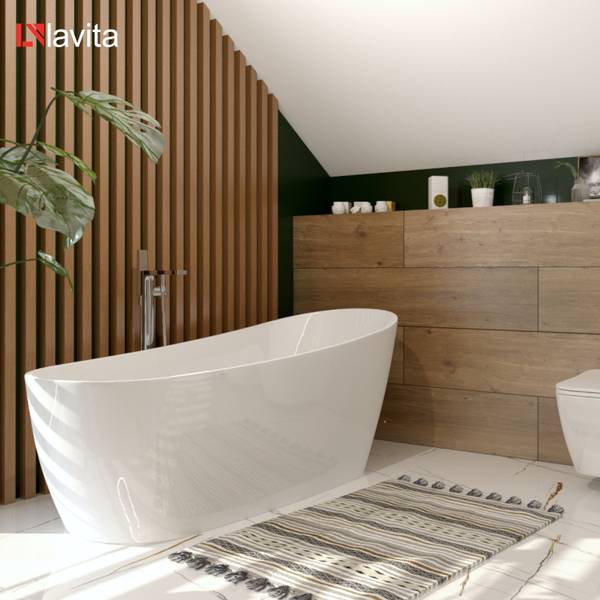 Freistehende Badewanne Comodo 1700 170 x 80 cm