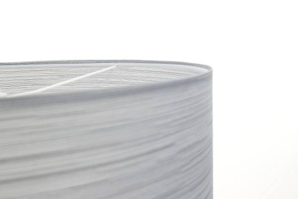 Hängeleuchte  Mesh-Textil Grau