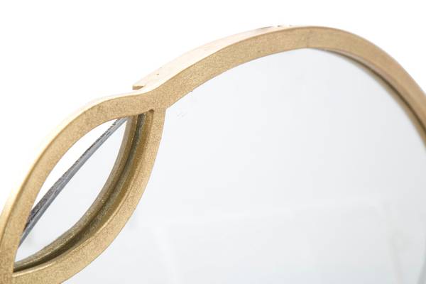 Spiegel Eleonor Gold - Metall - 2 x 72 x 74 cm