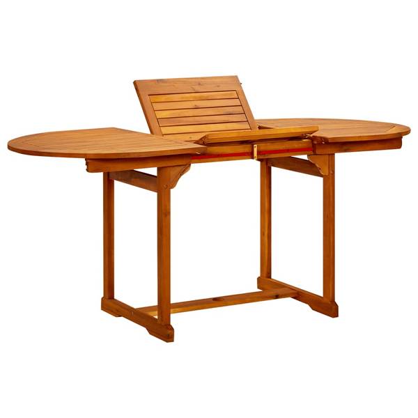 Gartentisch 3011259 Braun - Akazie - 170 x 75 x 170 cm