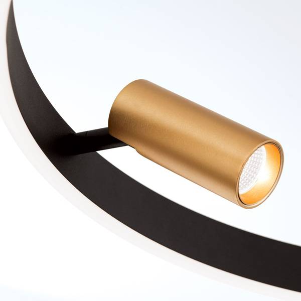 Hanglamp BERLIN zwart - metaal - 62 x 4 x 62 cm