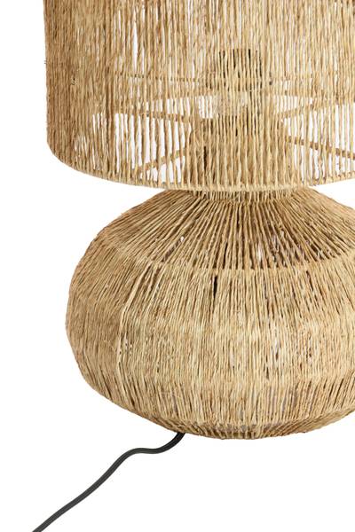 Tischlampe AROVA Braun - Textil - 30 x 40 x 30 cm