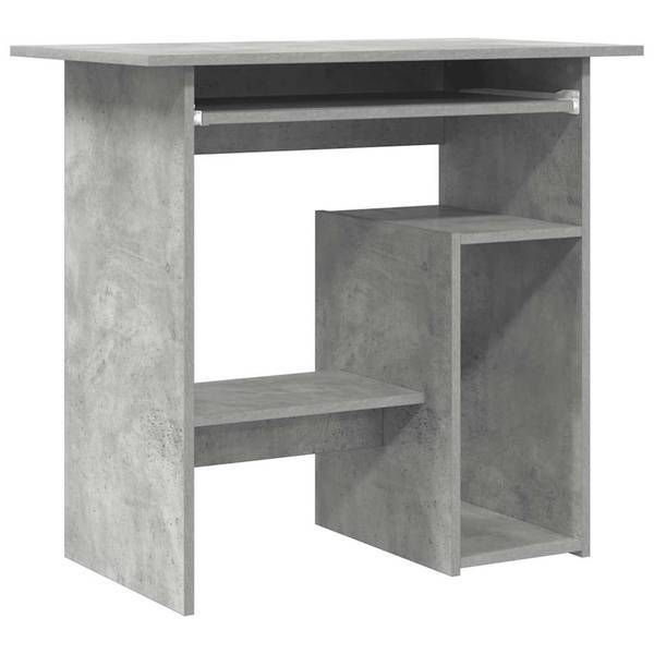 Schreibtisch 3000627 Grau - Holzwerkstoff - 45 x 74 x 80 cm