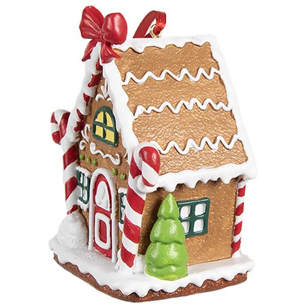 Weihnachtsanhänger Weihnachten MC664254 Braun - Kunststoff - 5 x 9 x 7 cm