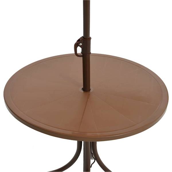 Salon de jardin 3002450  lot de 3 Marron