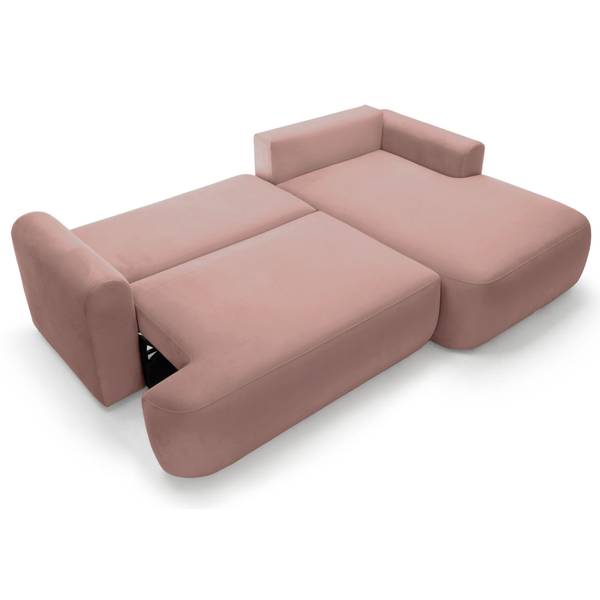 Ecksofa OVO Hellrosa