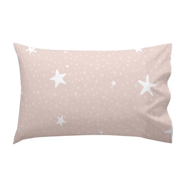 Bettlaken Little star (2er Set) Pink - Textil - 120 x 1 x 180 cm