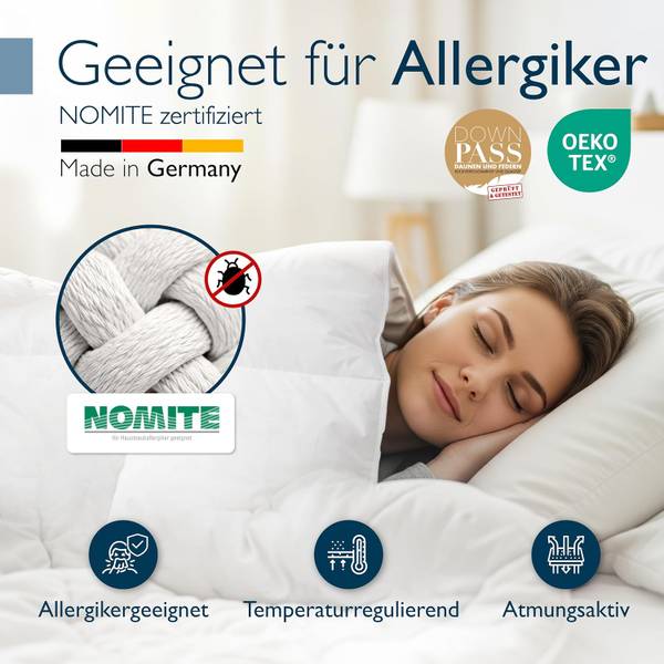 Bettdecke BeauNuit WF Weiß - Textil - 155 x 1 x 220 cm