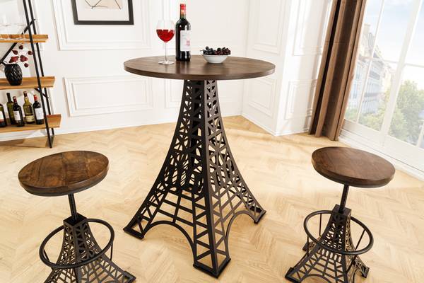 Bartisch PARIS LOFT Braun - Mango - 70 x 105 x 70 cm