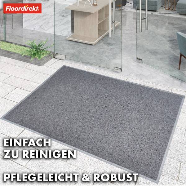 Fußmatte Clean Grau - 50 x 80 cm