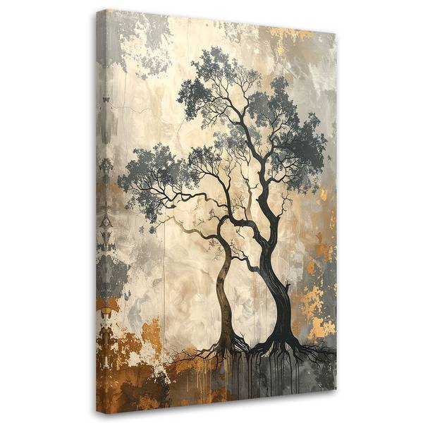 Wandbild Bäume 30 x 45 cm