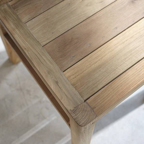 Stuhl CARGO Beige - Massivholz - 48 x 94 x 50 cm