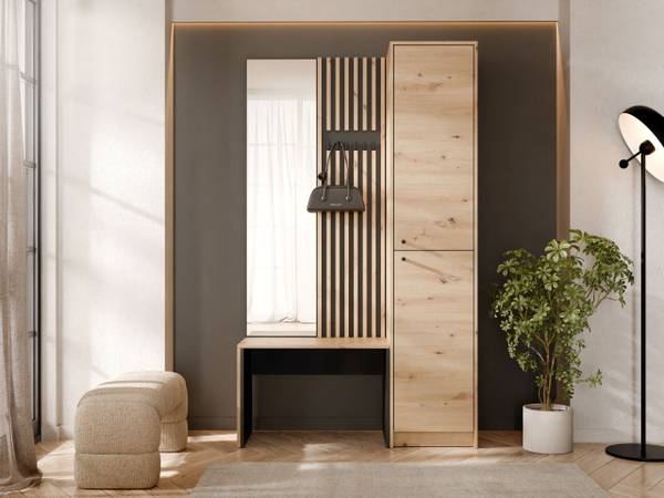 Garderobe Ancerta Eiche