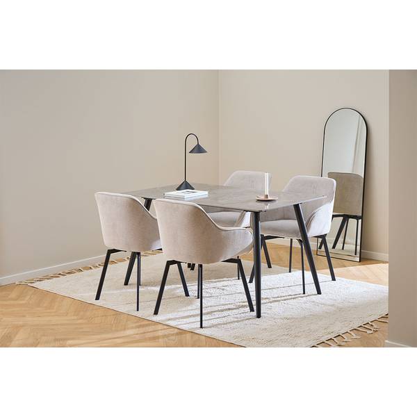 Eettafel Wicklow grijs