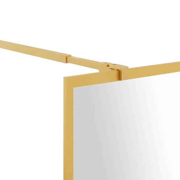 Inloopdouchewand 3000829-2 goud - Breedte: 100 cm