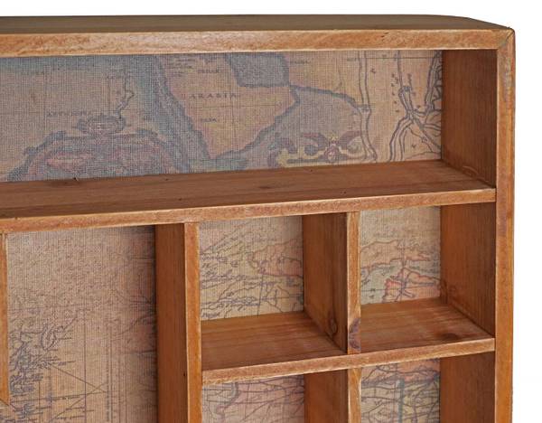 Letterkast F35 bruin - den - 45 x 70 x 8 cm
