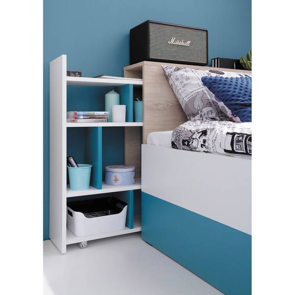 Jugendzimmer-Set PITTSBURGH-133 4er-Set Weiß - Holzwerkstoff - 389 x 190 x 224 cm