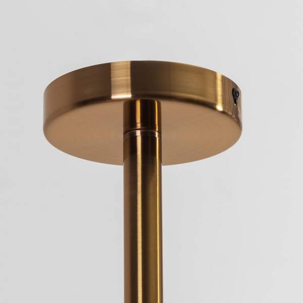 Hängeleuchte Osam Gold - Metall - 70 x 96 x 70 cm