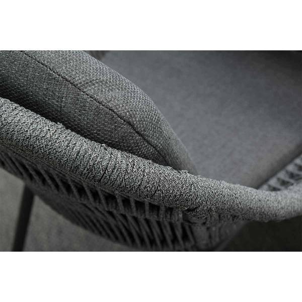 Tuinset Yima Tulli 5 delig grijs - kunststof - 200 x 86 x 200 cm