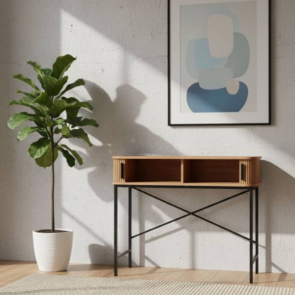 Konsole SCAVA Braun - Holzwerkstoff - 100 x 81 x 35 cm