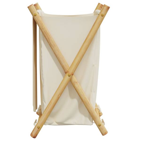 Wäschekorb 3037823 Braun - Bambus - 41 x 63 x 36 cm