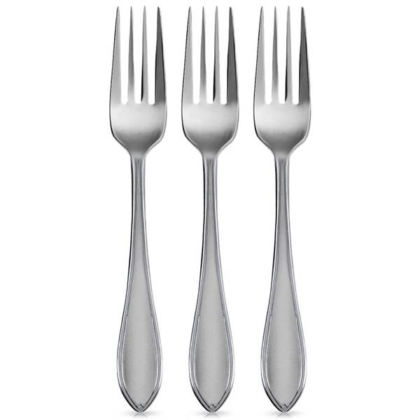 Tafelgabeln 3er Set 143606 Silber - Edelstahl - 3 x 1 x 21 cm