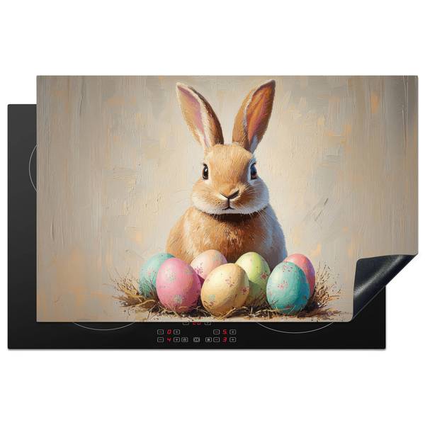 HERDABDECKPLATTE Hase 82 x 53 cm