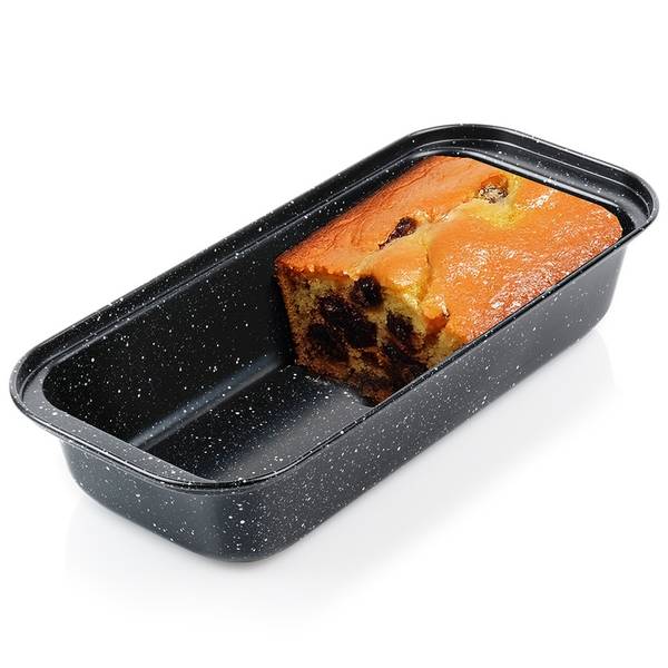 Brotbackform 279023 Schwarz - Metall - 13 x 6 x 30 cm