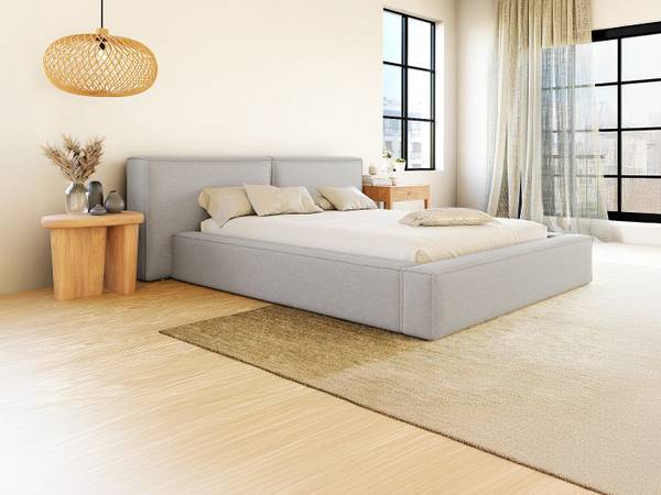 Bett mit Bettkasten TIMANO 206 x 249 cm