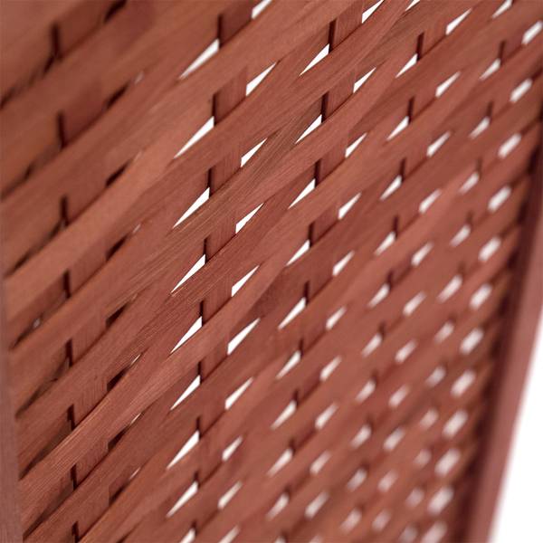 Raumteiler Autumn 3-tlg Braun - Glas - 120 x 170 x 3 cm