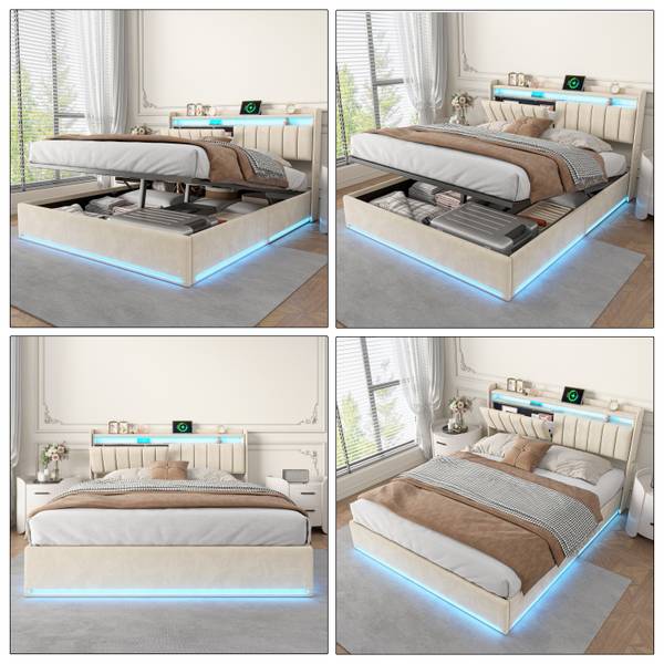 Boxspringbett TCC02 Breite: 145 cm