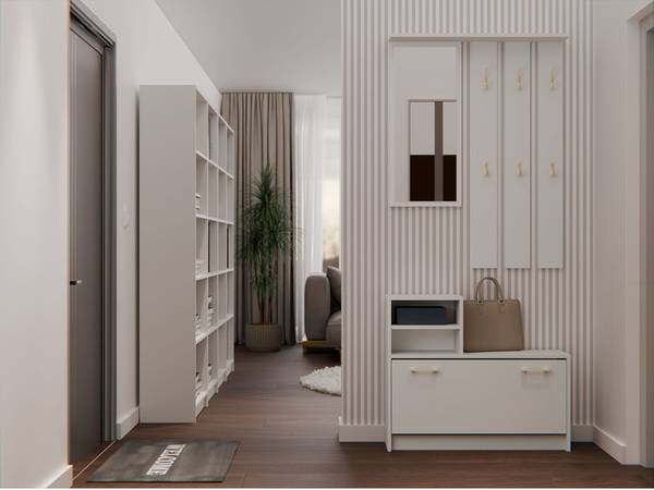 Garderobenschrank Set4 Kaschmir
