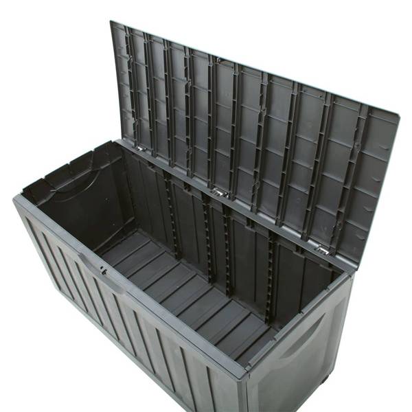 Boîte de rangement 153887 Noir - Matière plastique - 118 x 57 x 53 cm