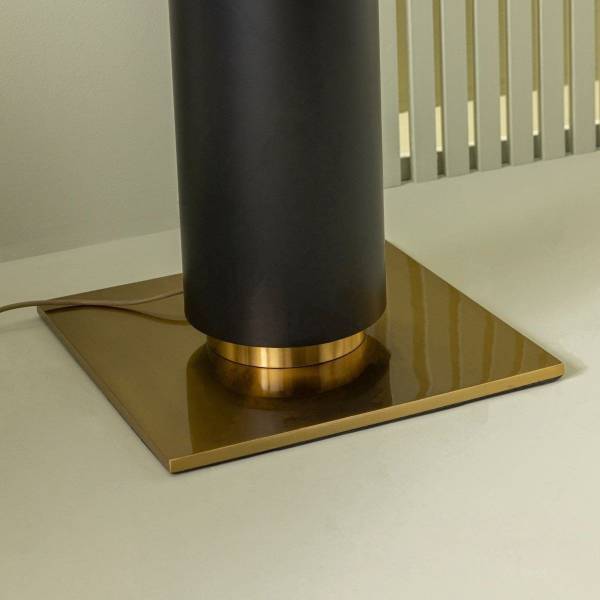Stehlampe VENDOME Schwarz - Metall - 50 x 165 x 50 cm