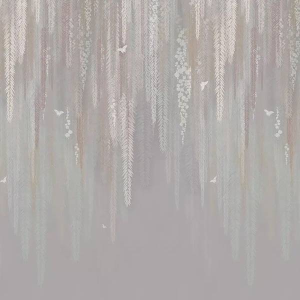 Fototapete 601473 Grau - Papier - 375 x 270 x 375 cm