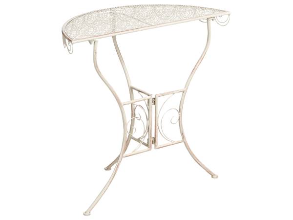 Gartenset JUINA 3-tlg Beige - Metall - 36 x 95 x 36 cm