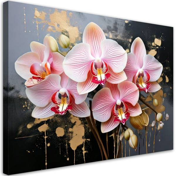 Wandbild orchidee orchideen blumen 60 x 40 cm