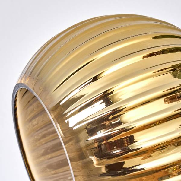 Deckenleuchte Cesaro Blau - Gold - Grün - Aluminium - Klarglas - 100 x 29 x 100 cm