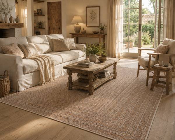 In- und Outdoor Teppich Panama Braun - 120 x 170 cm