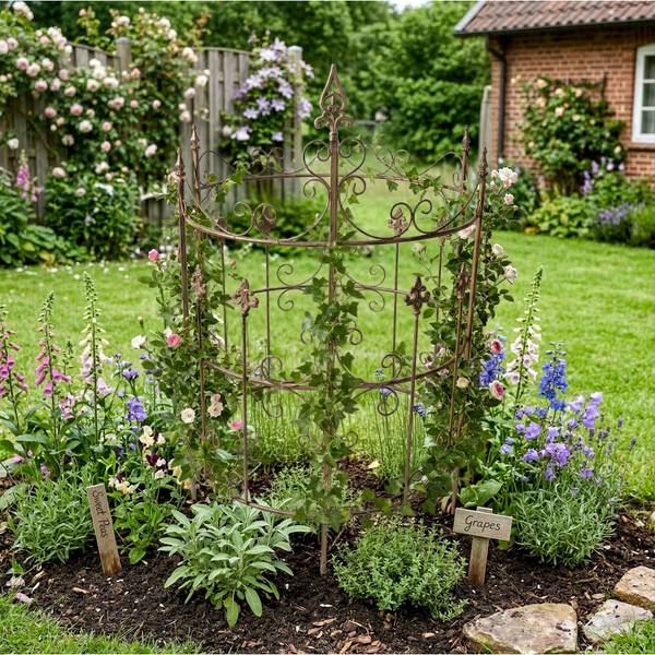 Trellis Klivia set van 2 bruin