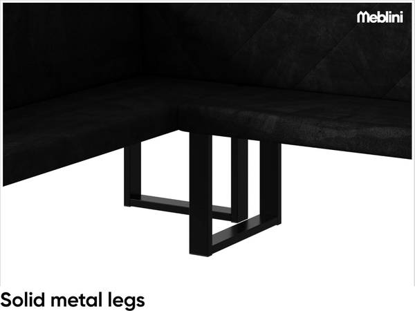 Sitzbank ERIC_UL Schwarz