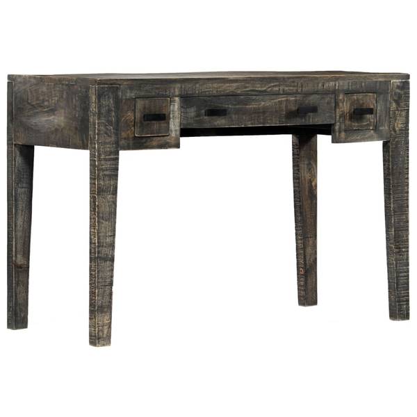 Bureau 247913 Noir - Manguier - 110 x 75 x 110 cm