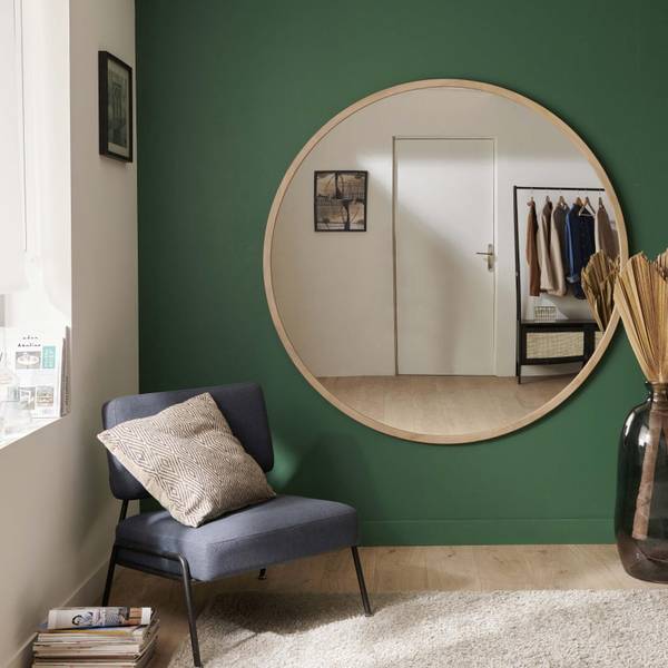 Wandspiegel FAB Braun - Holzwerkstoff - 150 x 150 x 3 cm
