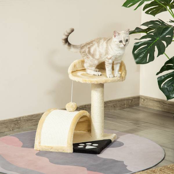 Kratzbaum D30-033 Beige