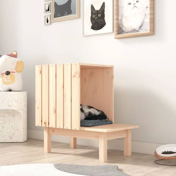 Maison pour chat 3017106 Bois
