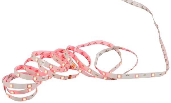 LED-Strip LICHTI2 Weiß - Metall - Kunststoff - 1 x 1 x 1 cm