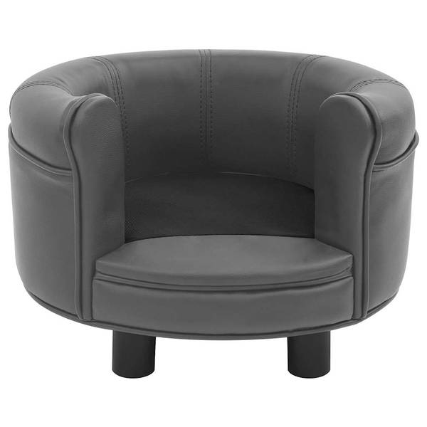Hondenbank 3007447 grijs - polyester - 48 x 32 x 48 cm